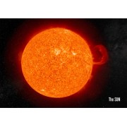 Vykort 3D The Sun